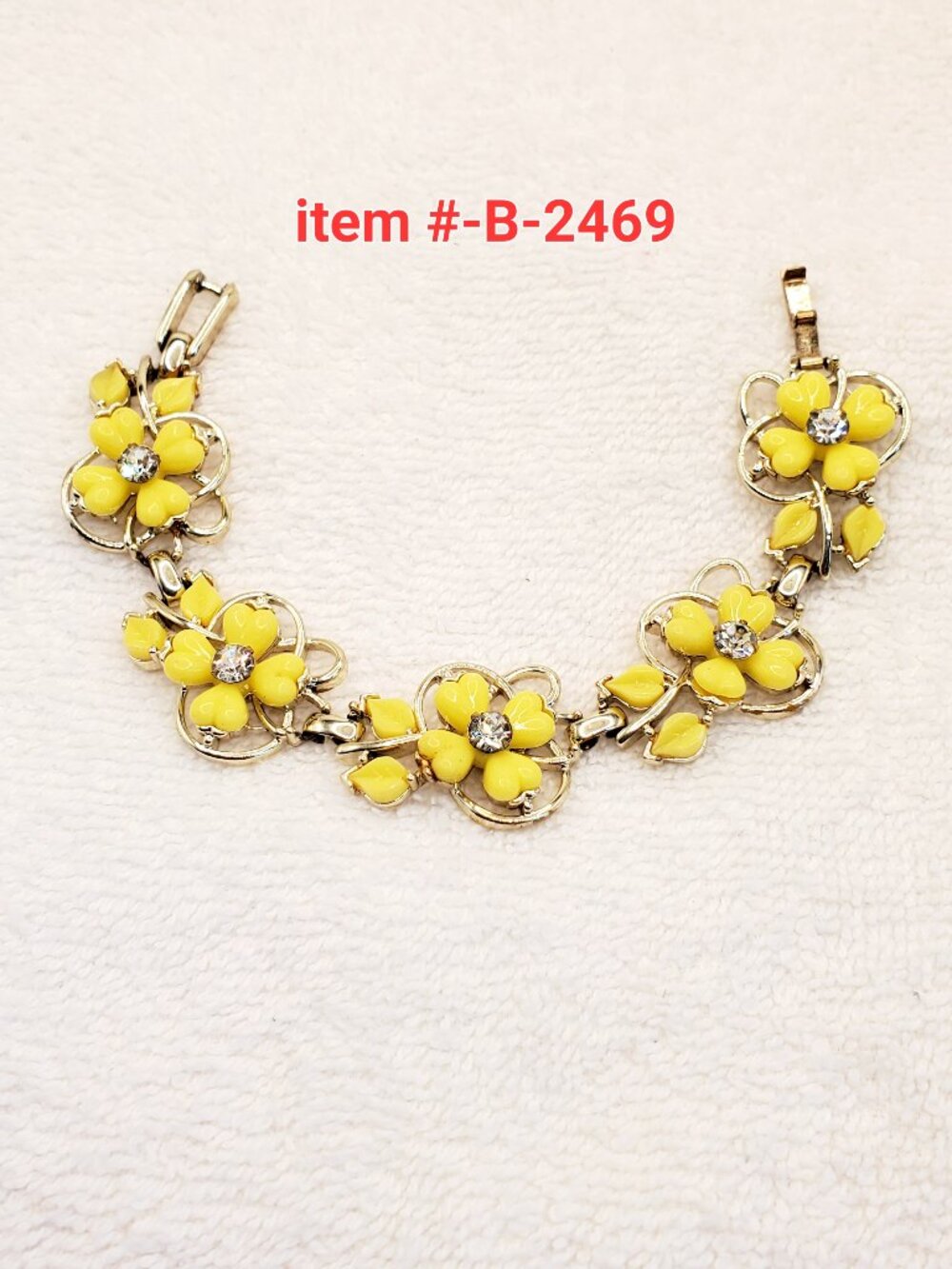 1 Bracelet, item # B-2469 , ..wt. 30 grams.